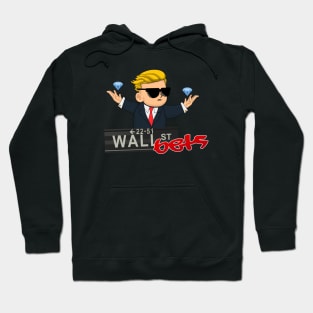 Wallstreetbets Kid Diamond Hands Hoodie